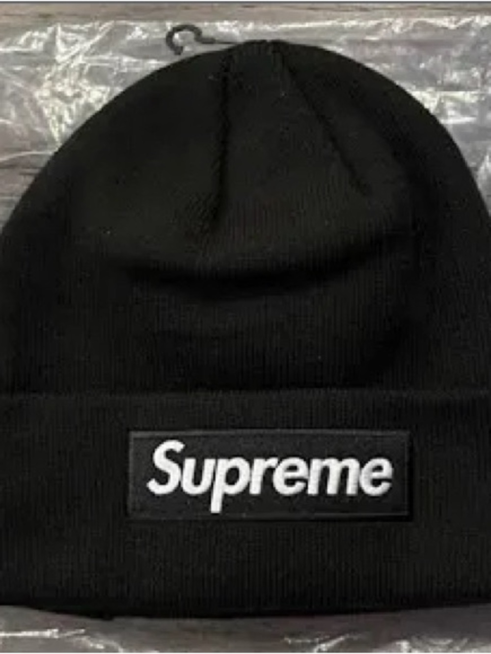 Black Box Logo Beanie - Men Accessories